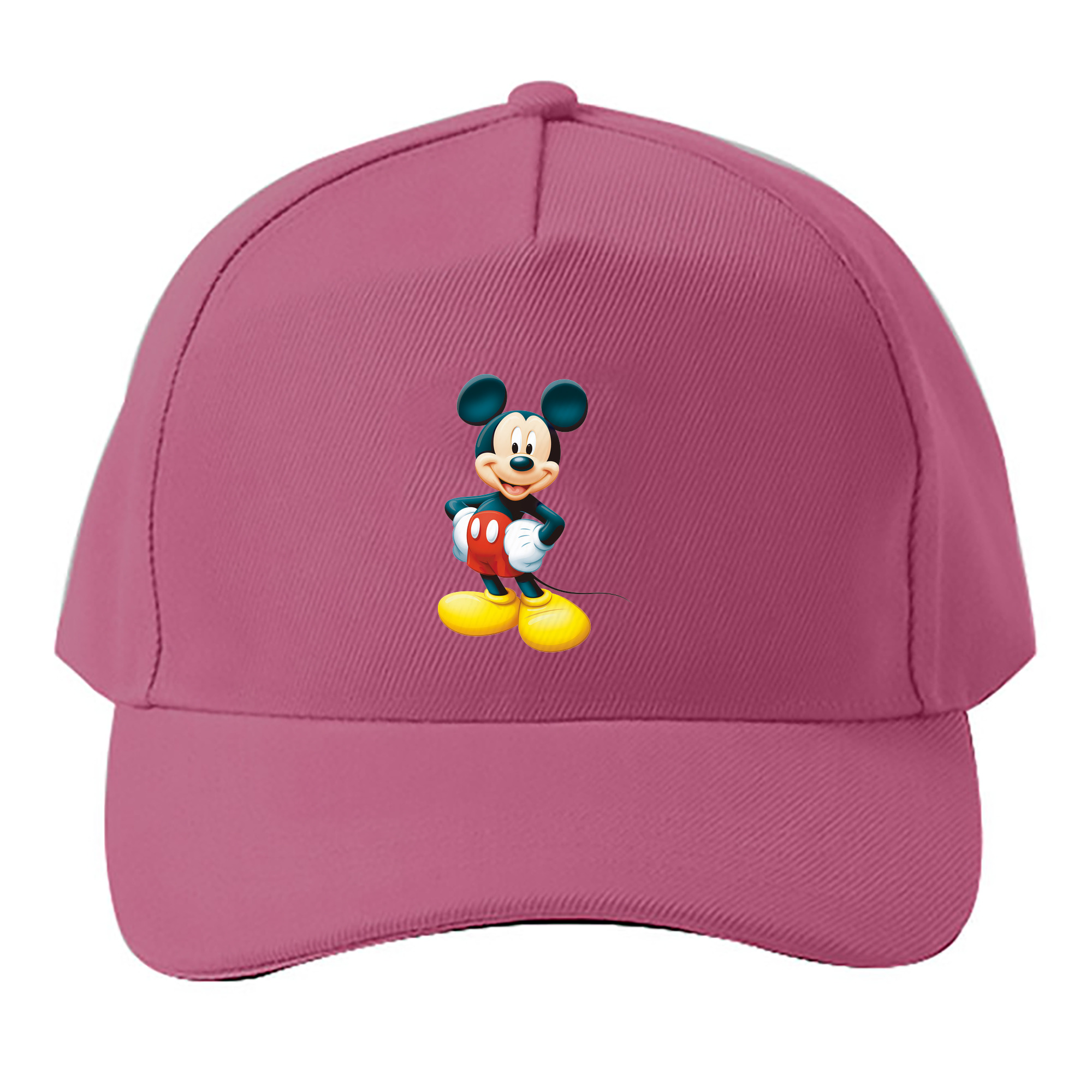 （画像用） ミッキーマウス Mickey Mouse ベースボールキャップ 綿100％ 男女兼用 帽子 スポーツ